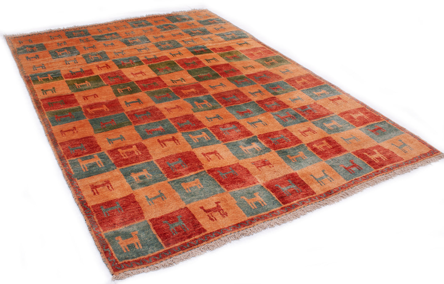 Persian Semi-Antique Gabbeh Rug