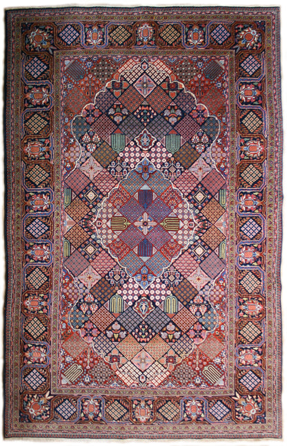 Semi-Antique Persian Meymeh Rug
