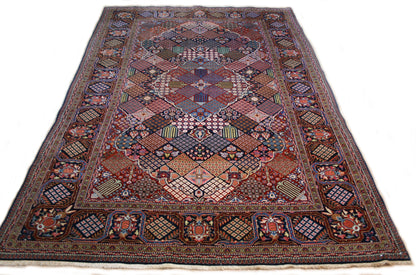 Semi-Antique Persian Meymeh Rug