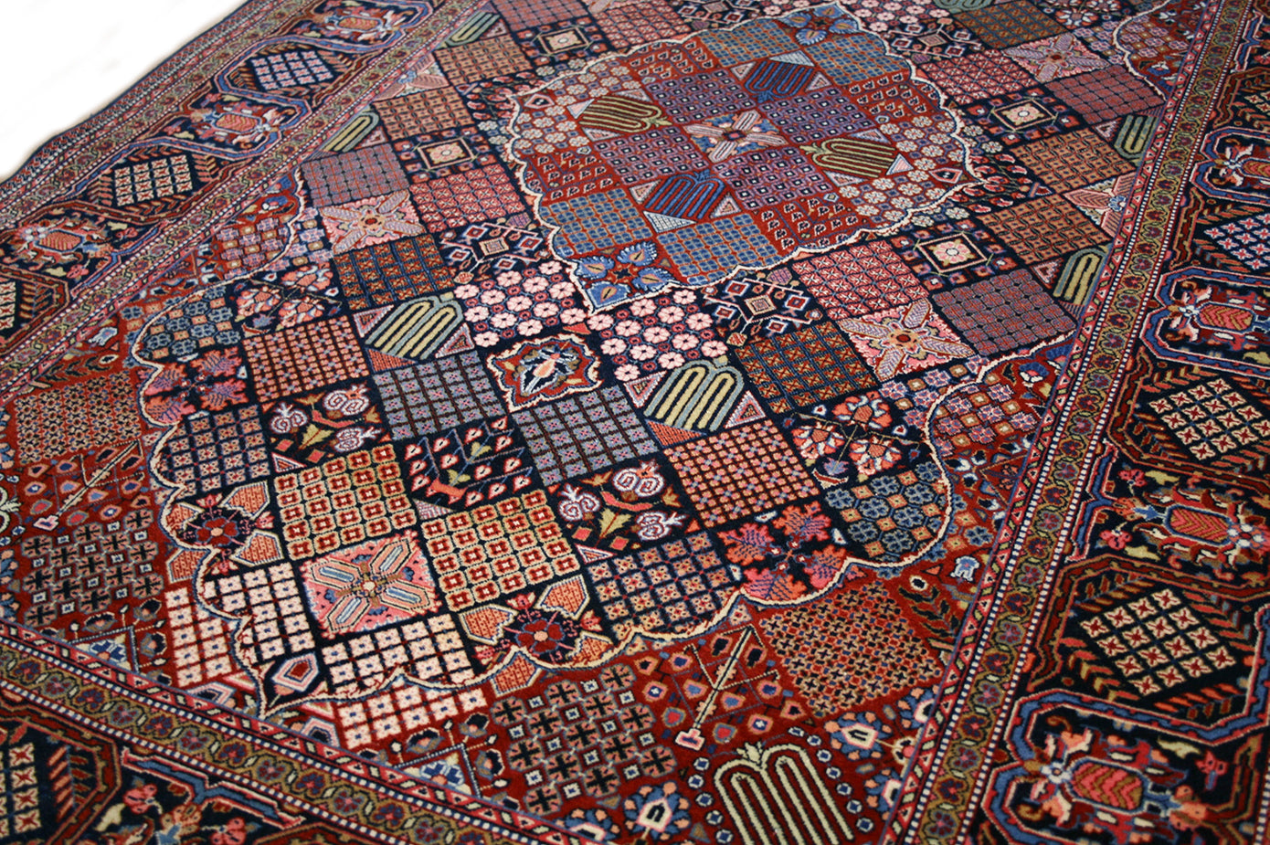 Semi-Antique Persian Meymeh Rug