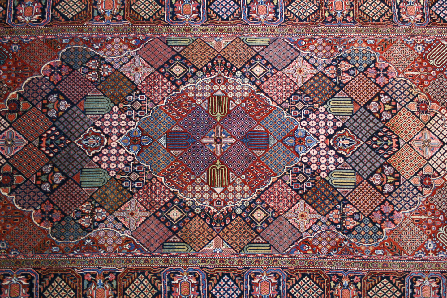 Semi-Antique Persian Meymeh Rug