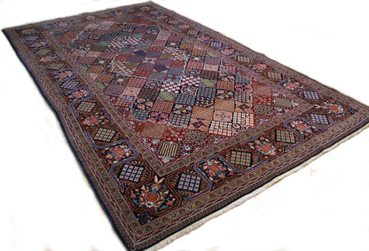 Semi-Antique Persian Meymeh Rug