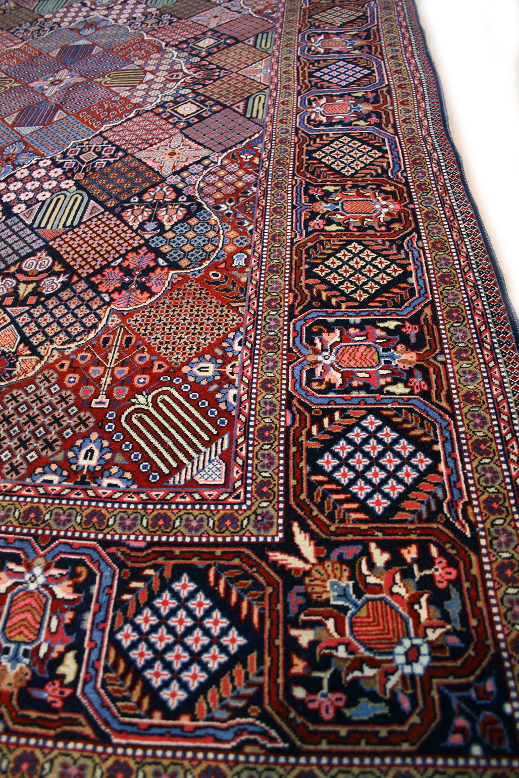 Semi-Antique Persian Meymeh Rug