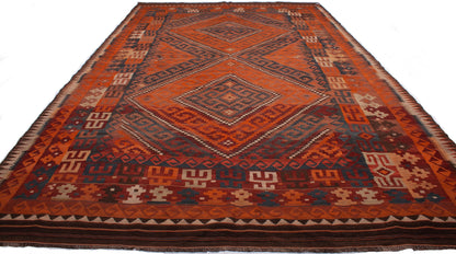 Antique Afghan Kilim Rug