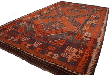 Antique Afghan Kilim Rug