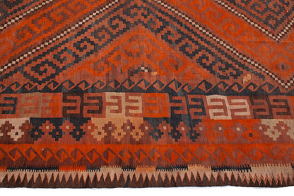 Antique Afghan Kilim Rug