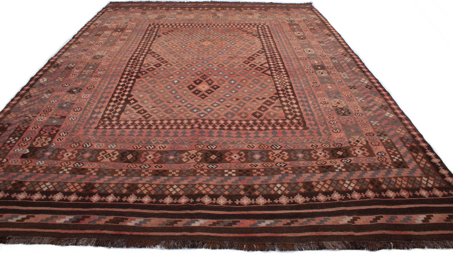 Antique Afghan Kilim Rug