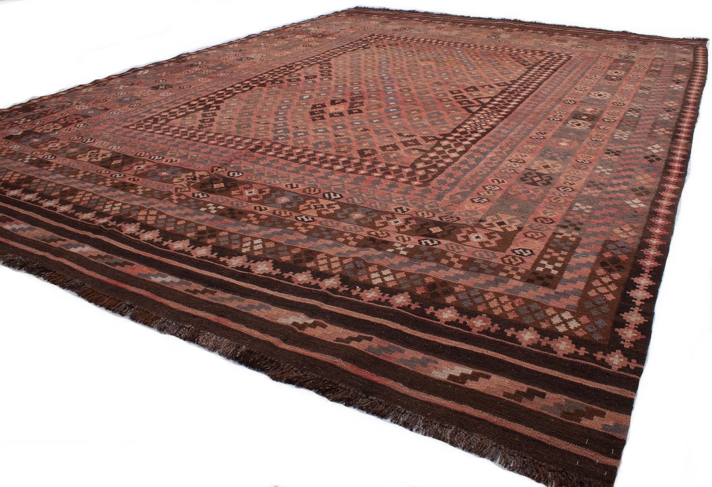 Antique Afghan Kilim Rug