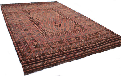 Antique Afghan Kilim Rug