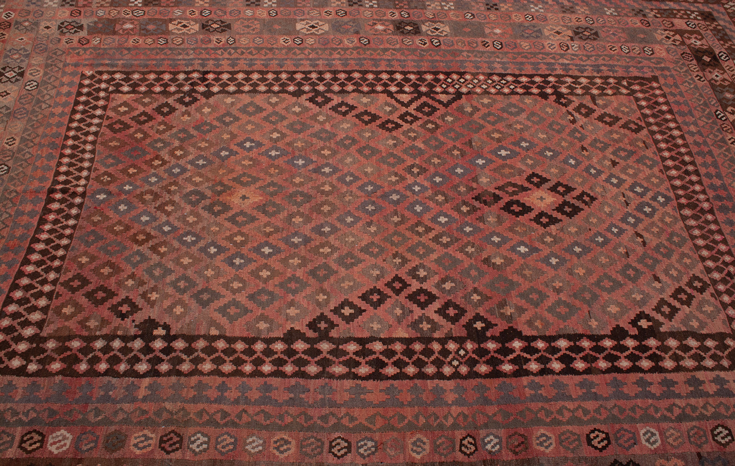 Antique Afghan Kilim Rug