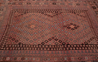 Antique Afghan Kilim Rug