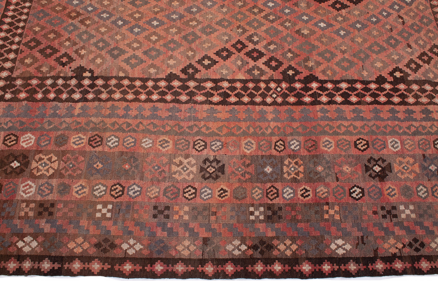 Antique Afghan Kilim Rug
