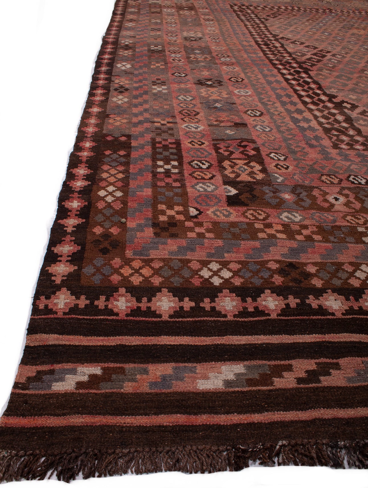 Antique Afghan Kilim Rug