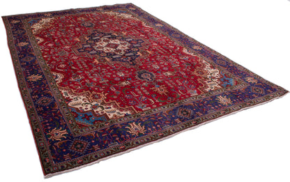 Semi-Antique Persian Tabriz Rug
