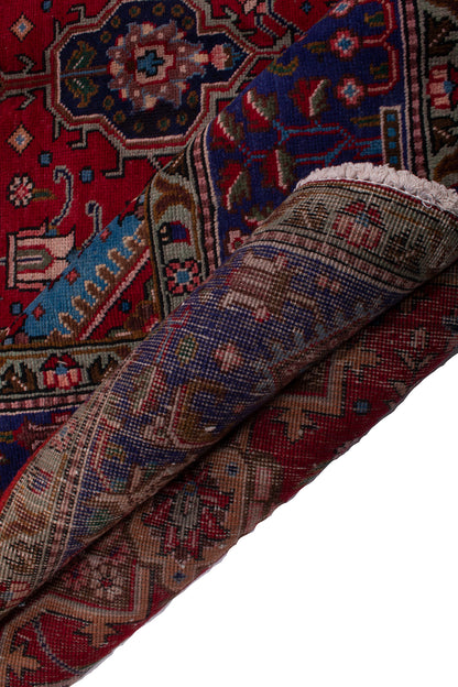 Semi-Antique Persian Tabriz Rug
