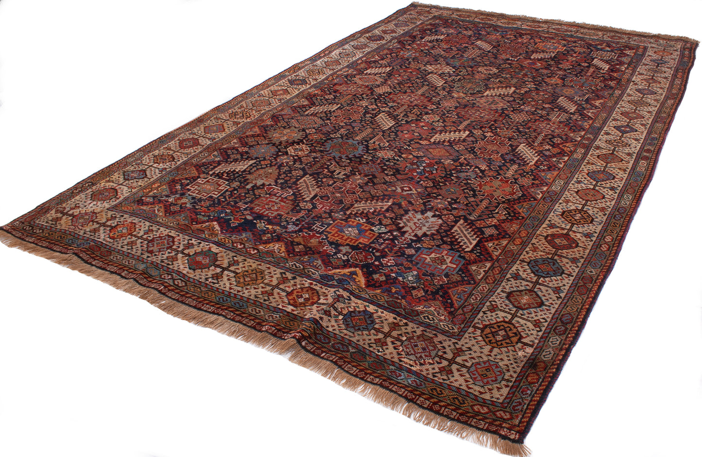Antique Persian Shiraz Rug
