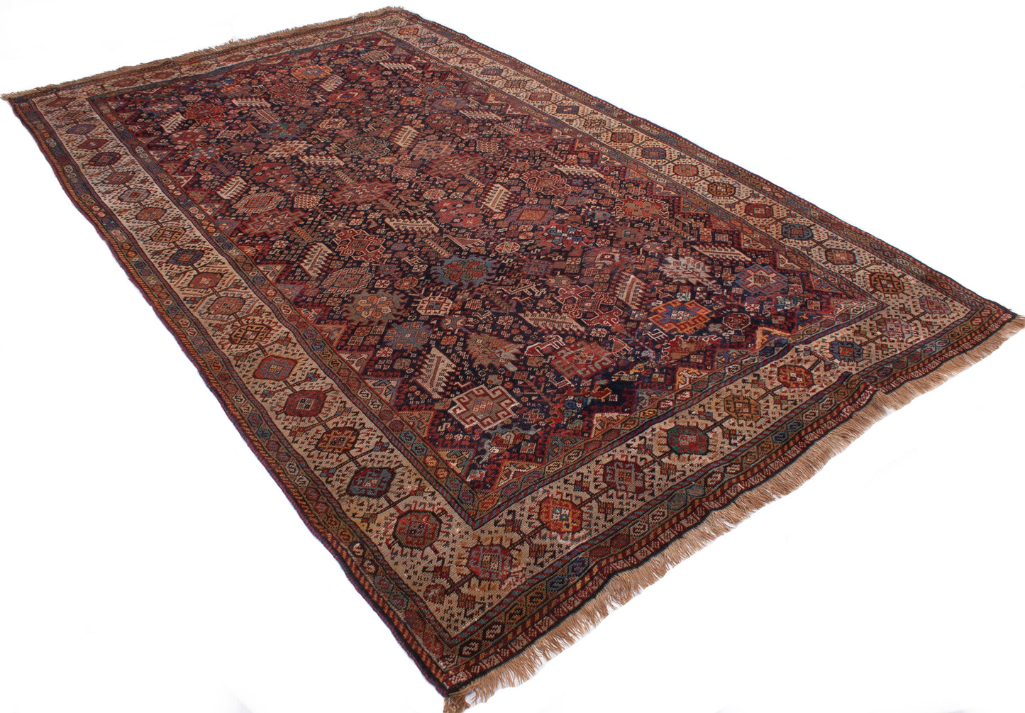 Antique Persian Shiraz Rug
