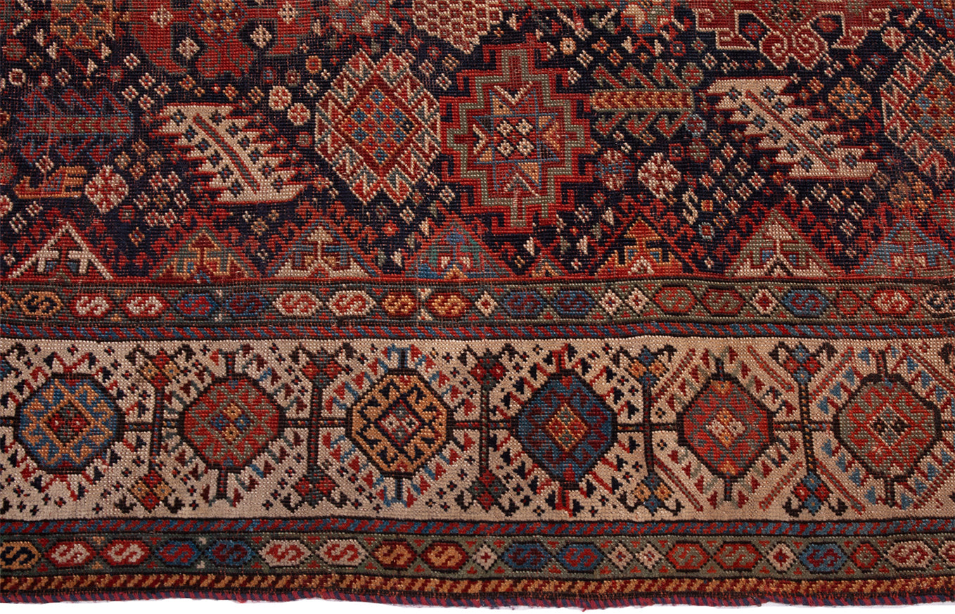 Antique Persian Shiraz Rug