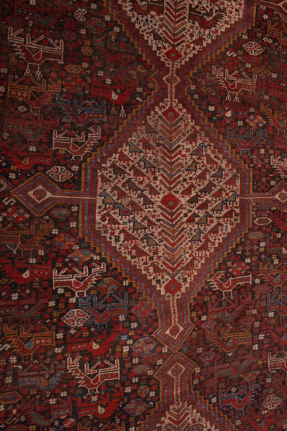 Antique Persian Shiraz Rug