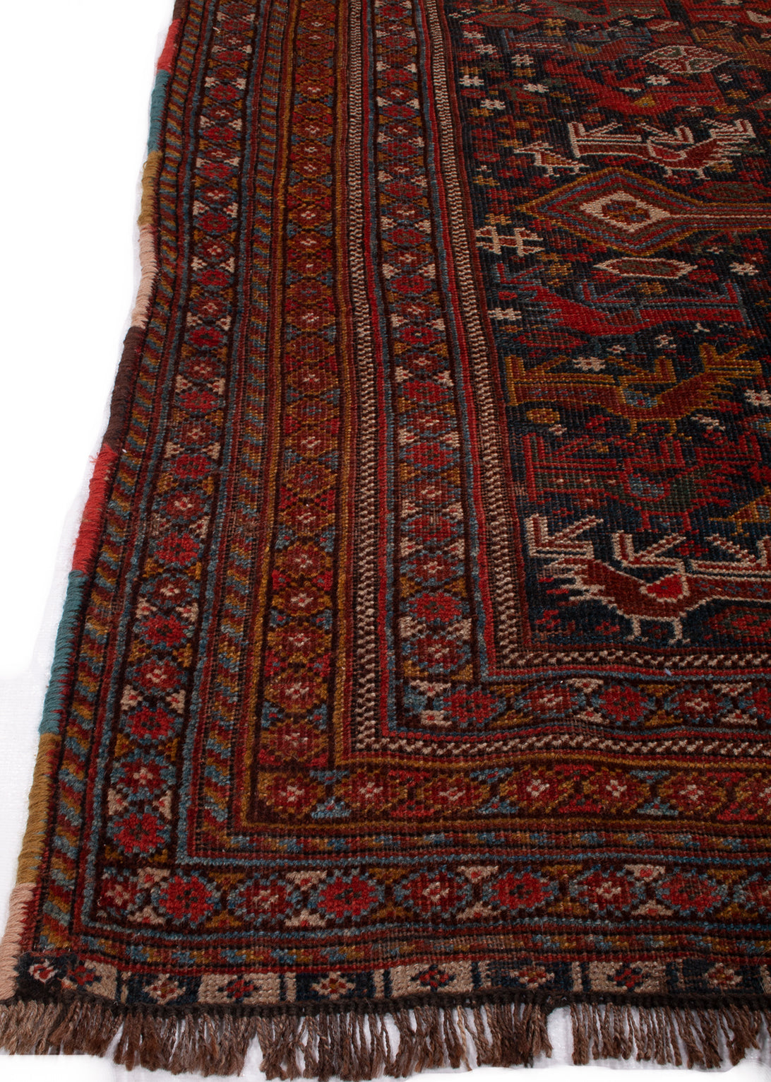 Antique Persian Shiraz Rug