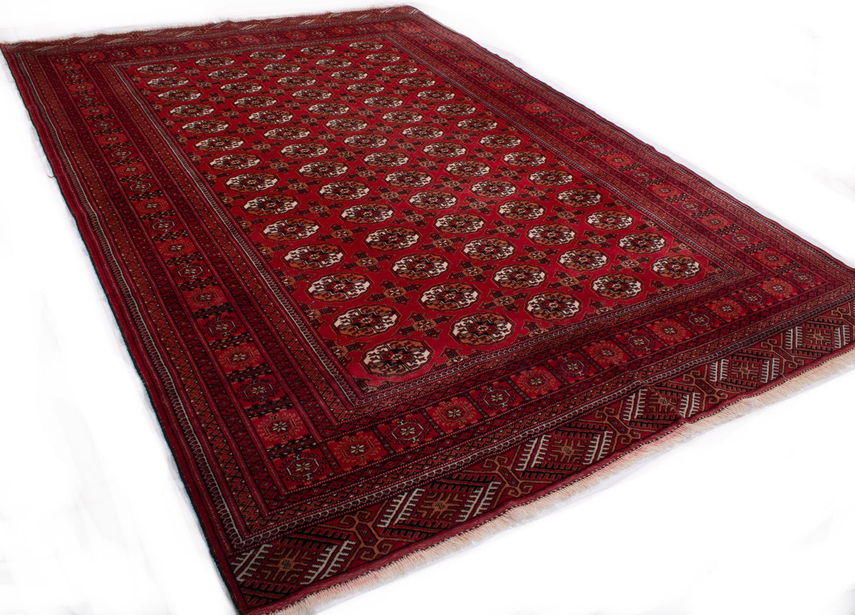 Semi-Antique Turkman Rug