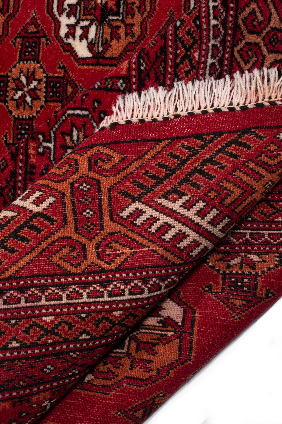Semi-Antique Turkman Rug