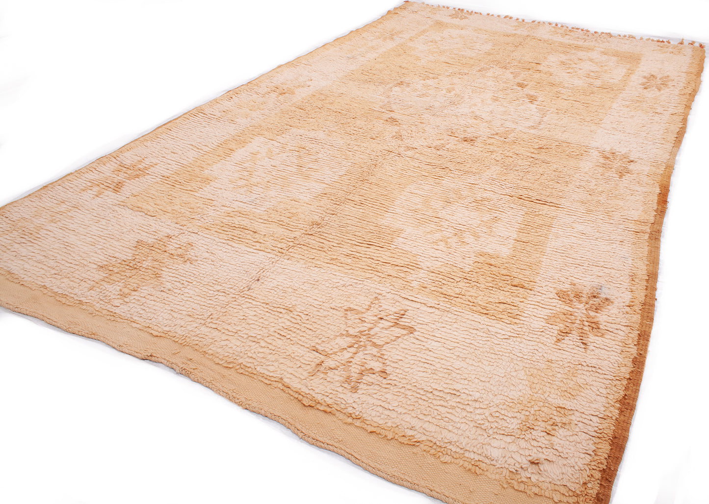 Semi-Antique Moroccan Beni M'Guild Rug