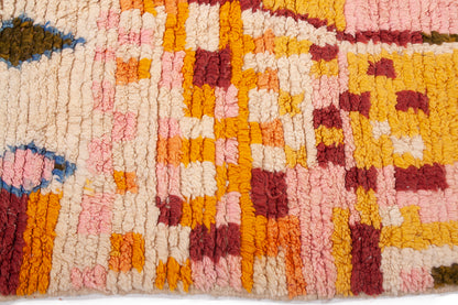 Semi-Antique Moroccan Khenifra Rug