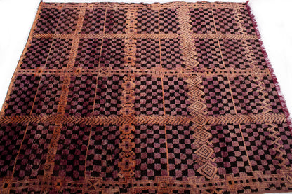 Semi-Antique Moroccan Ben M'Guild Rug