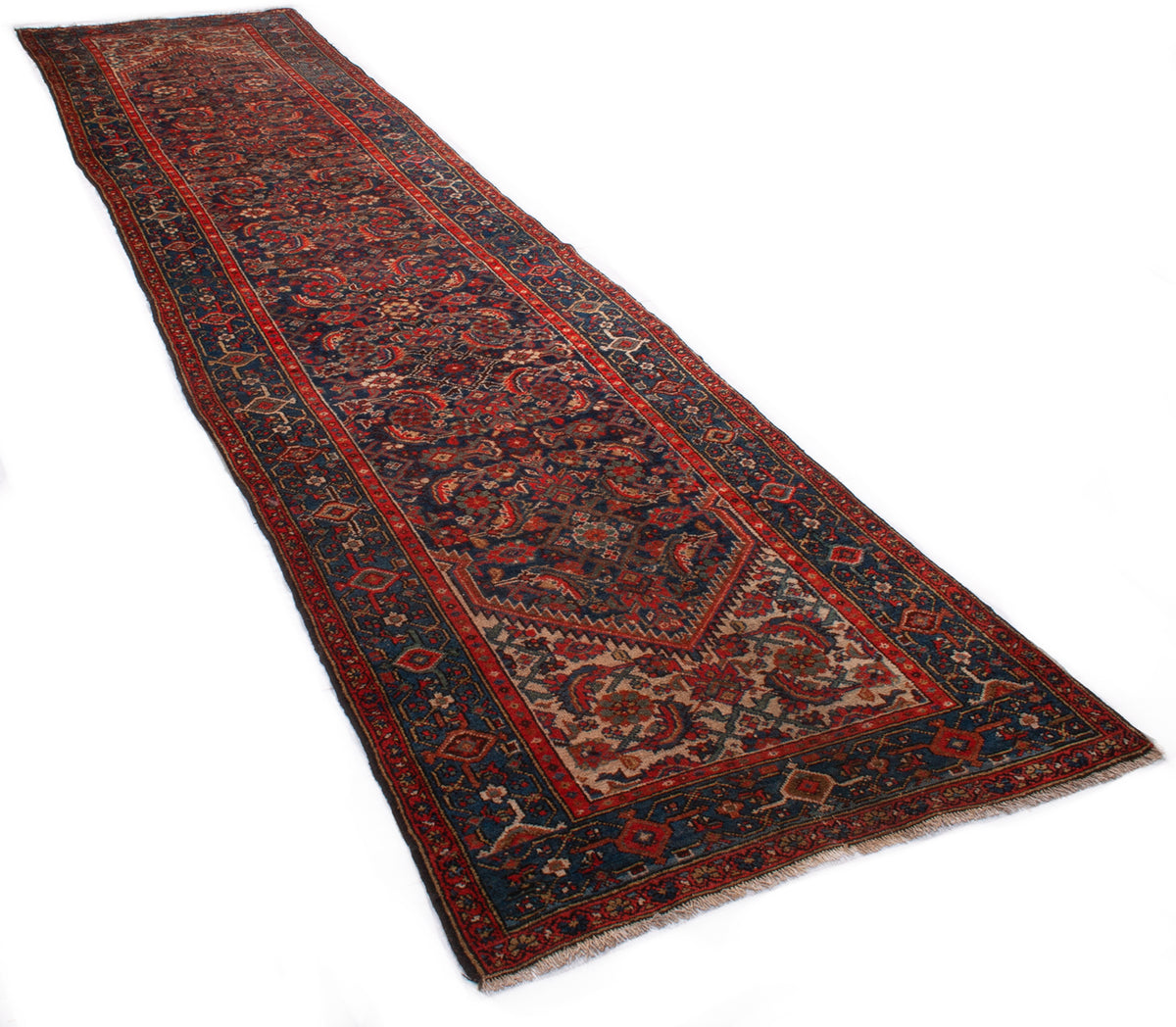 Antique Persian Malayer Runner Rug