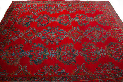 Antique Turkish Ushak Rug
