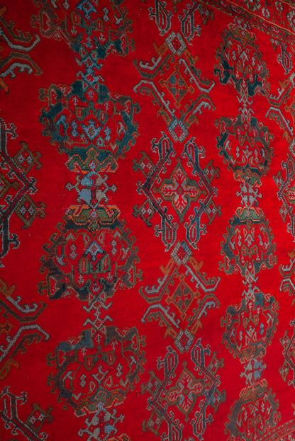 Antique Turkish Ushak Rug