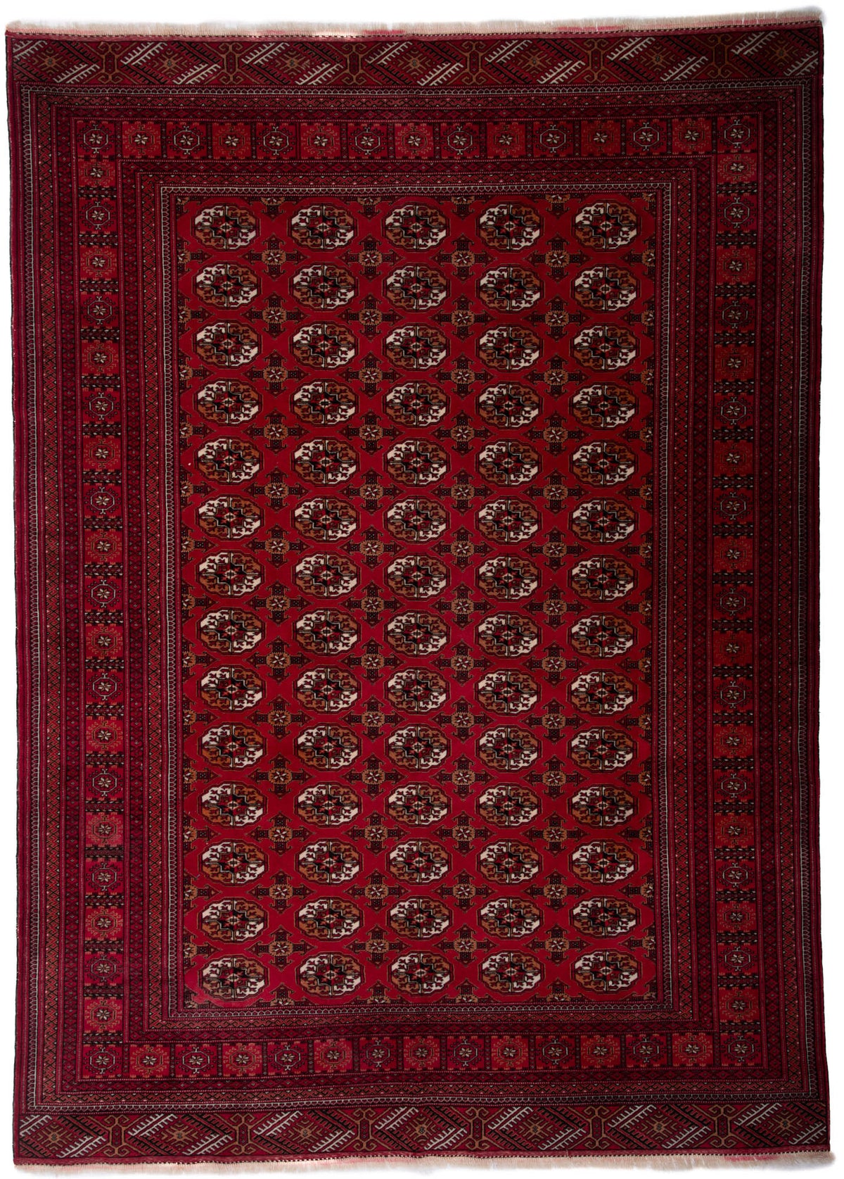 Semi-Antique Turkman Rug