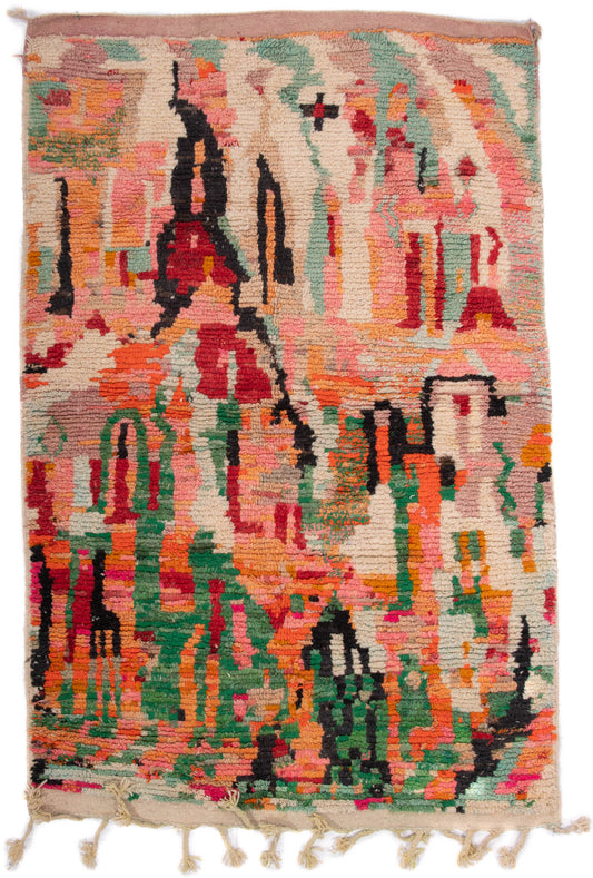 Moroccan Boujad Rug