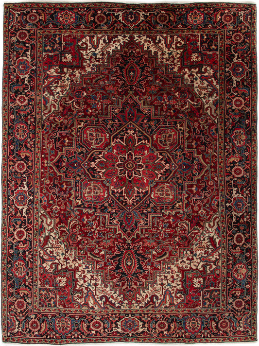 Antique Persian Heriz Rug