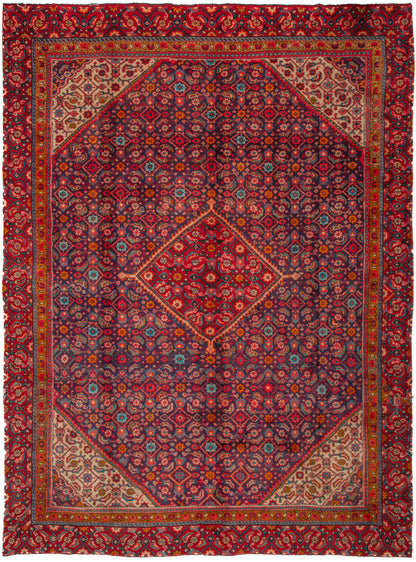 Semi-Antique Persian Sarouk Rug