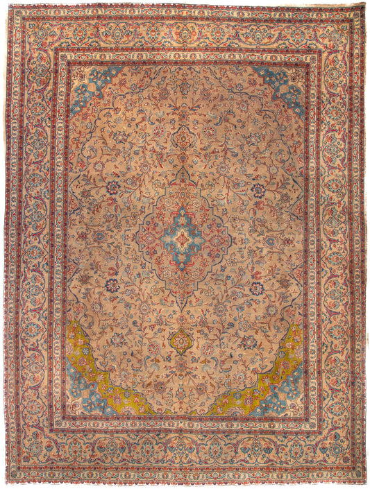 Semi-Antique Shabzevar Rug