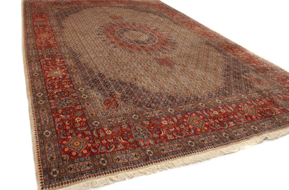 Wool & Silk Persian Moud Rug