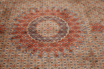 Wool & Silk Persian Moud Rug