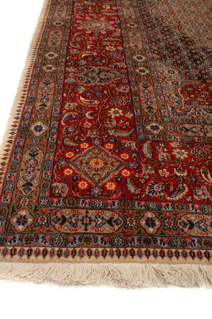 Wool & Silk Persian Moud Rug