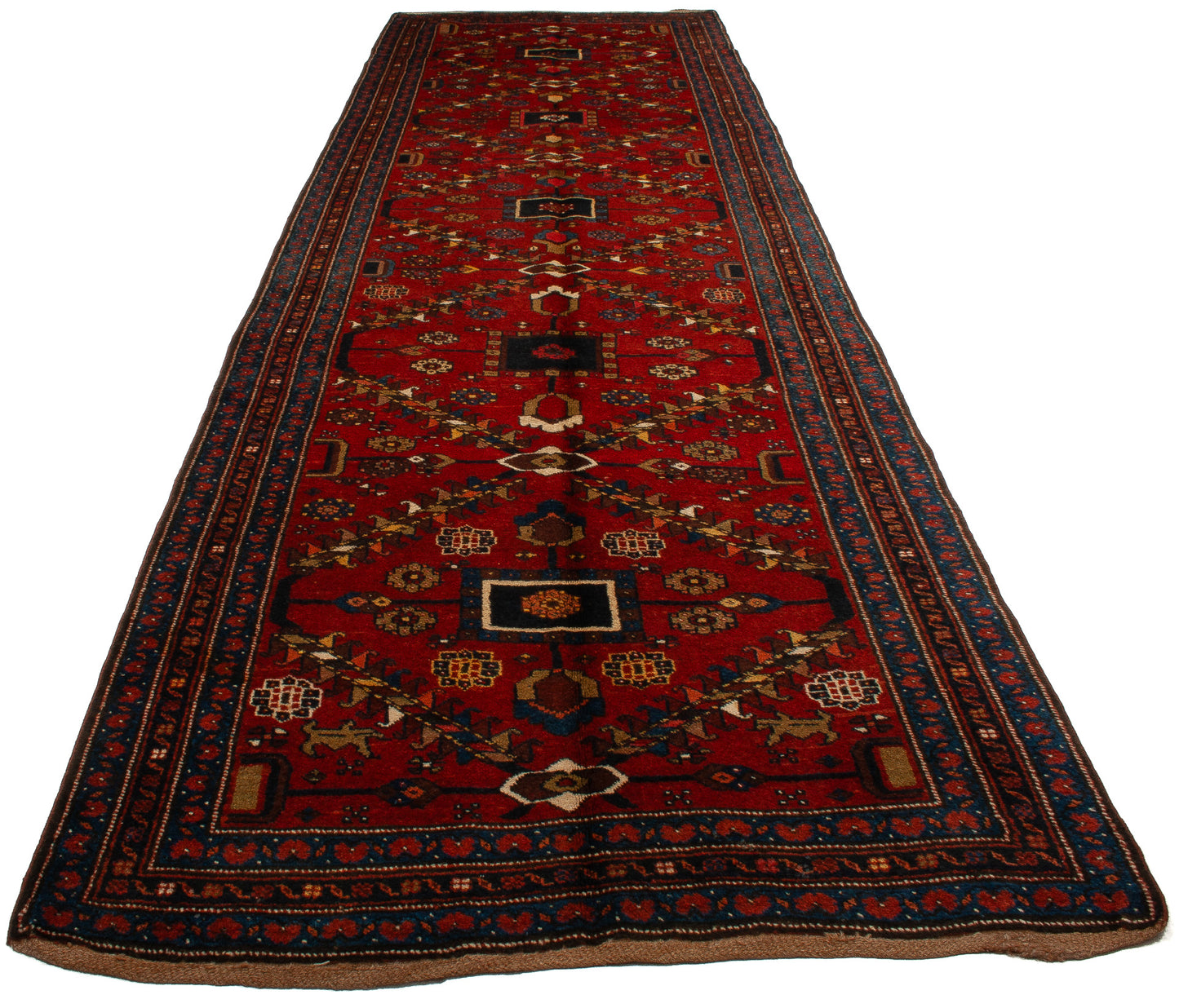 Antique Persian Bijar Rug