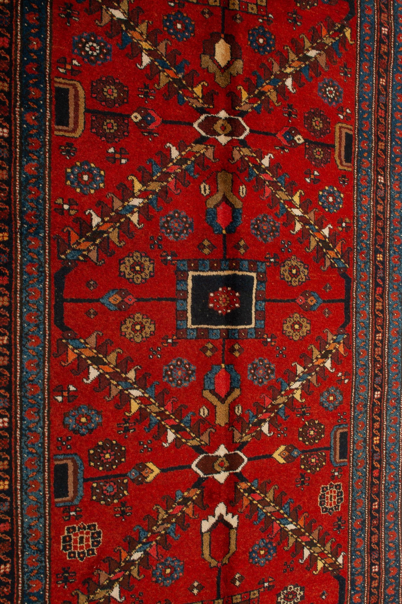 Antique Persian Bijar Rug