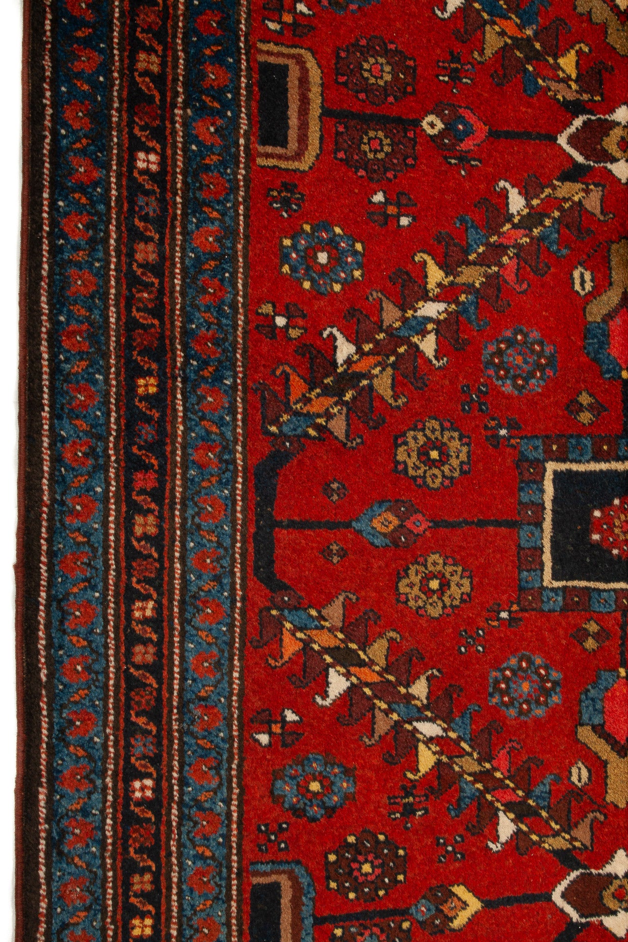 Antique Persian Bijar Rug