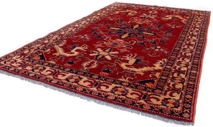 Afghan Super Kazak Rug