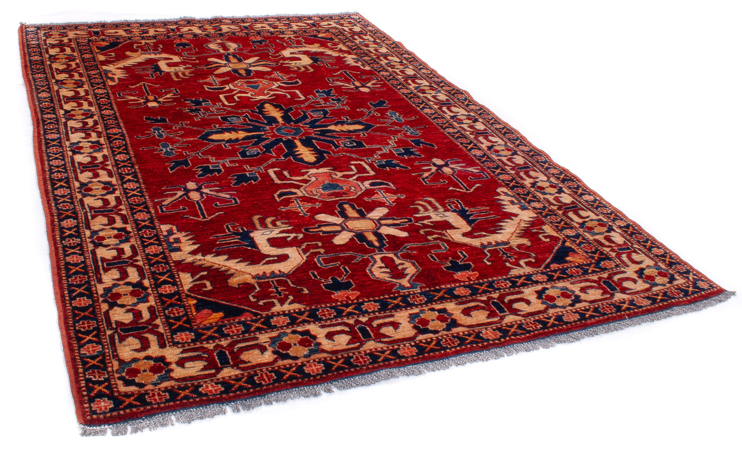 Afghan Super Kazak Rug