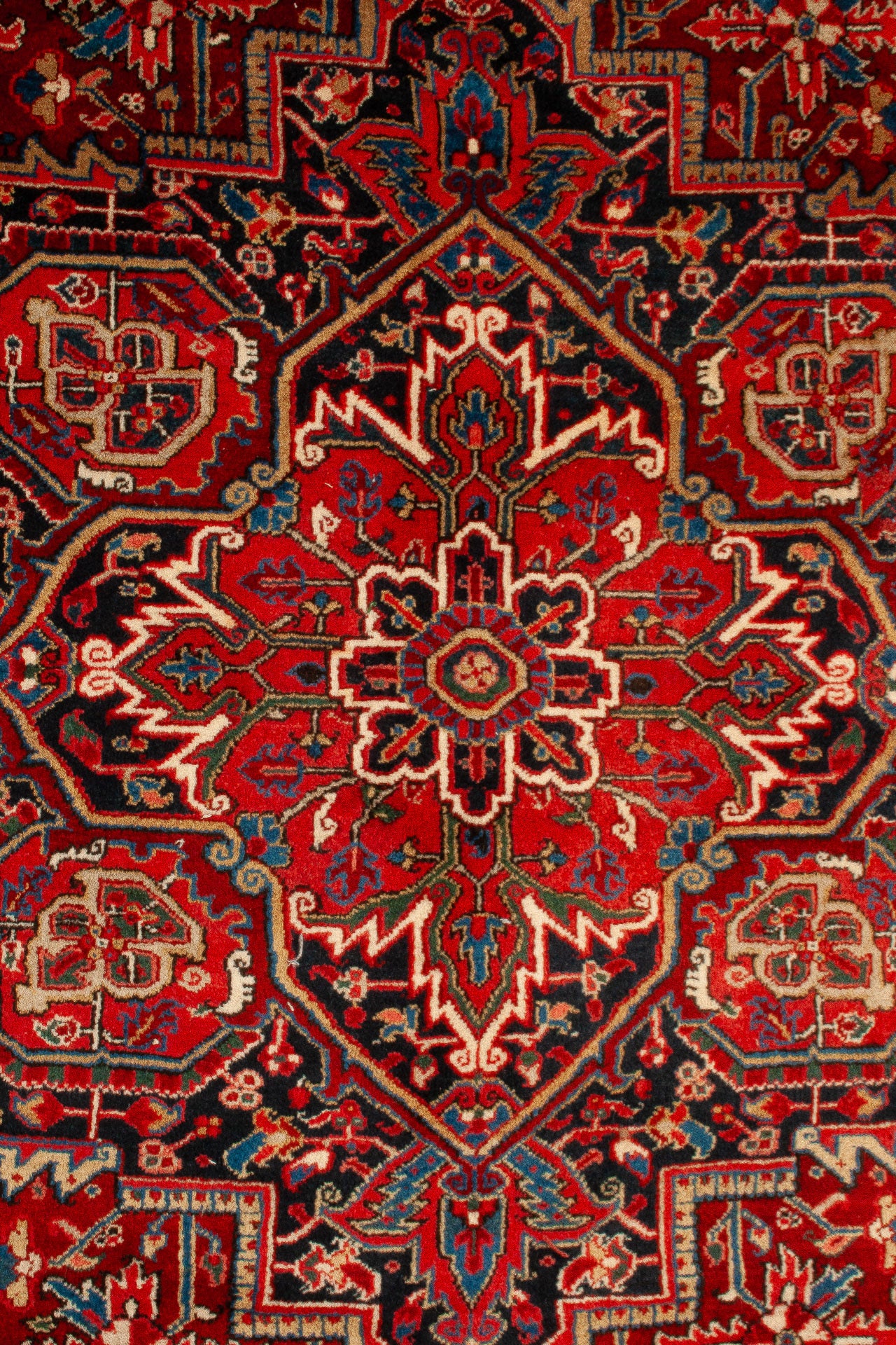Antique Persian Heriz Rug