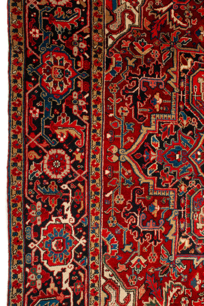 Antique Persian Heriz Rug