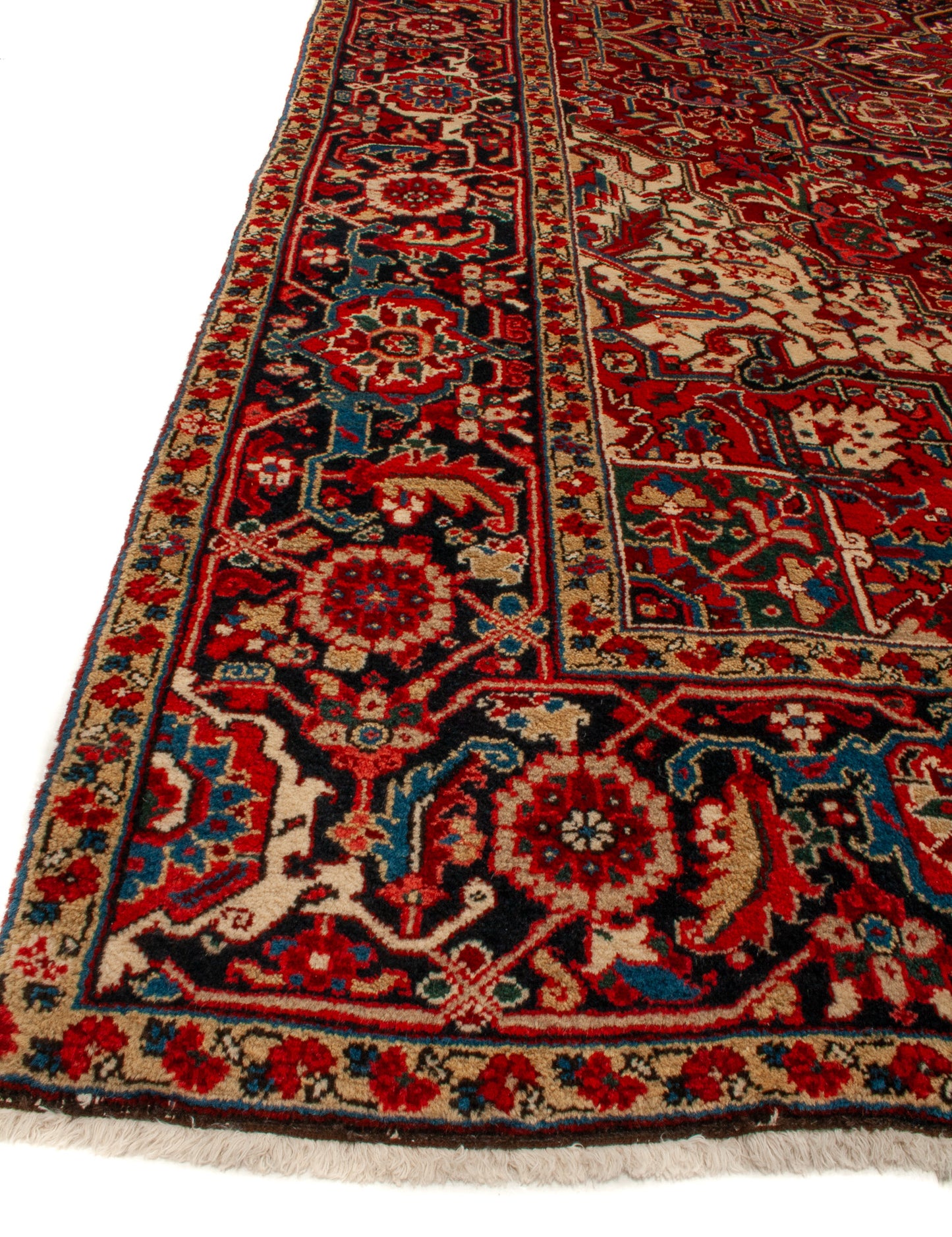 Antique Persian Heriz Rug