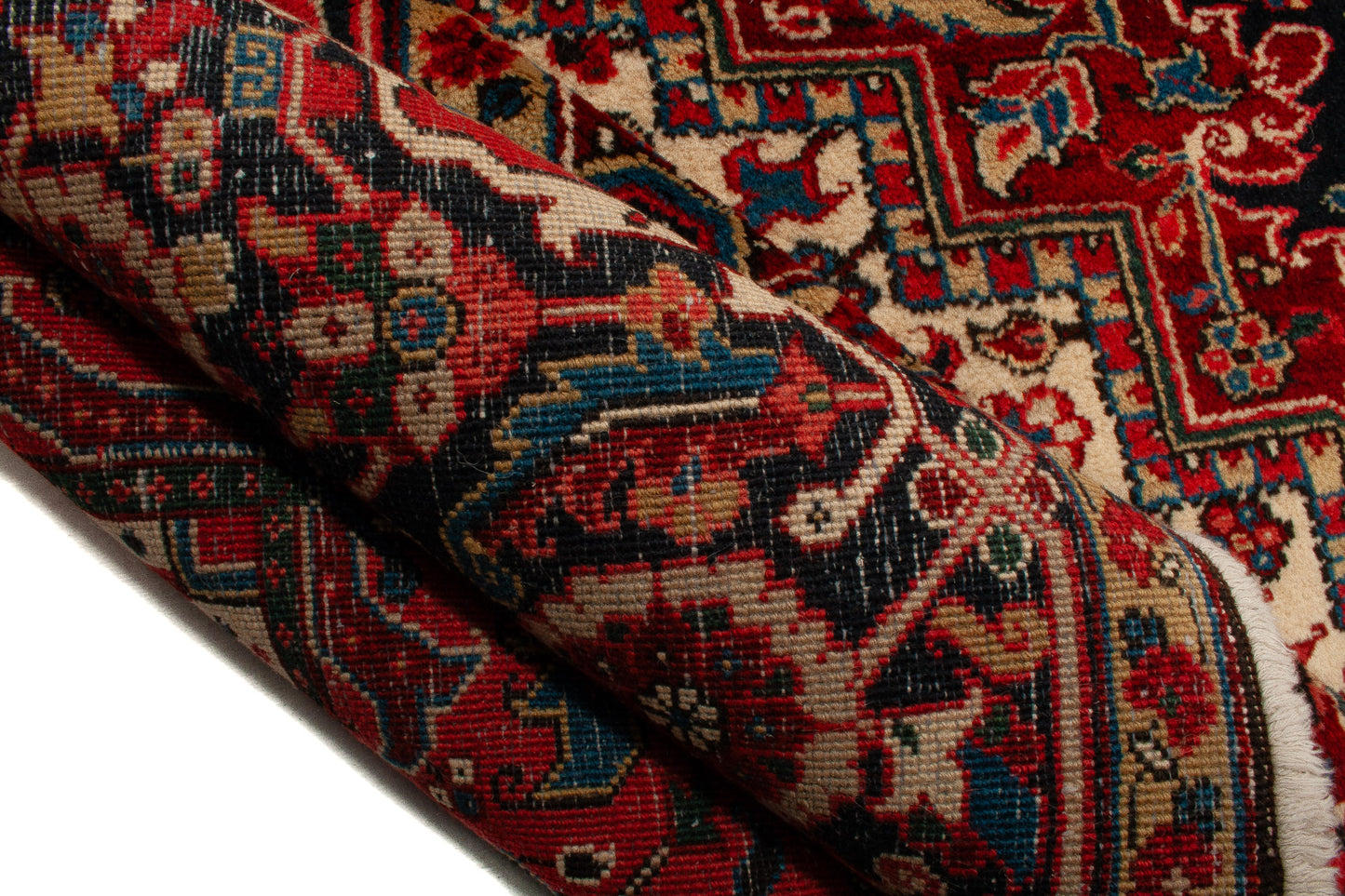 Antique Persian Heriz Rug