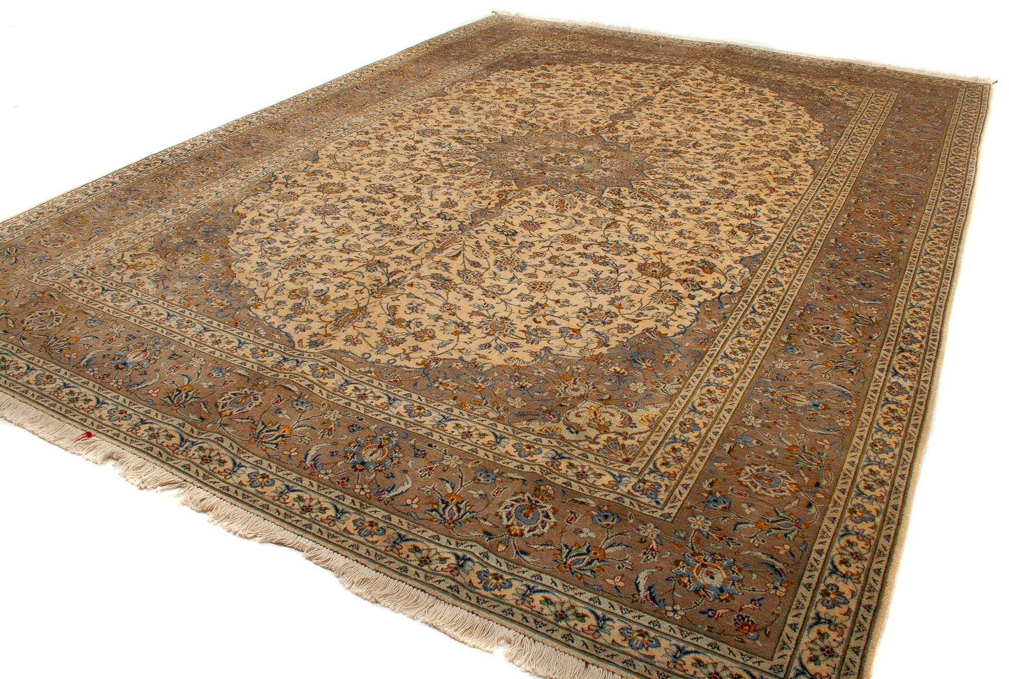 Persian Kashan Semi-Antique Rug